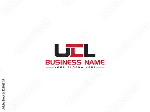 Letter UCL Logo Icon, Colorful ucl Logo Letter Vector Image Design For Any Type Of Business photo