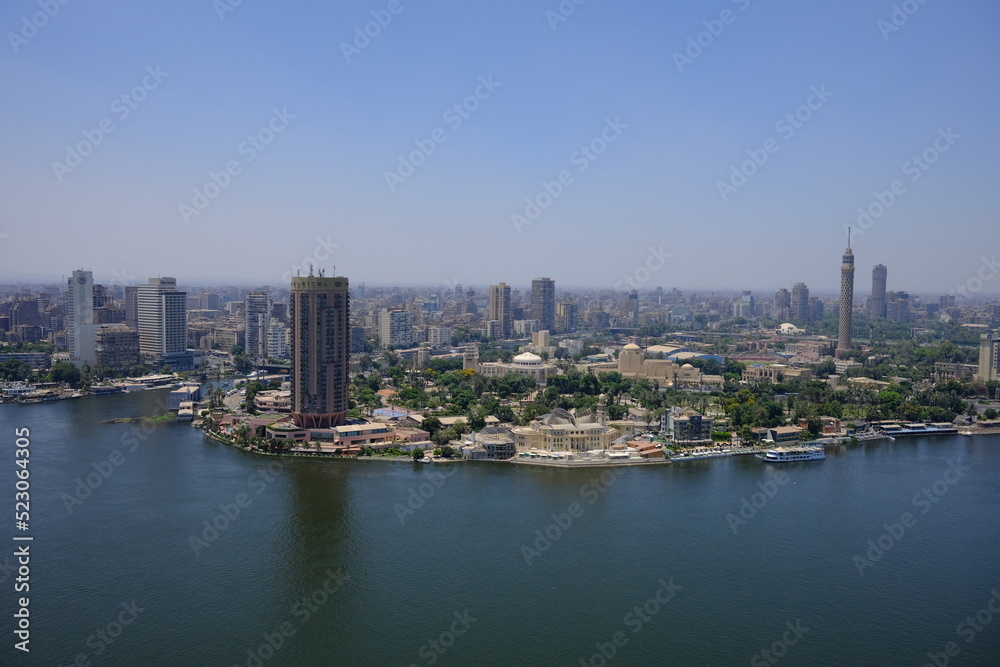 Luftaufnahme Kairo in Ägypten 