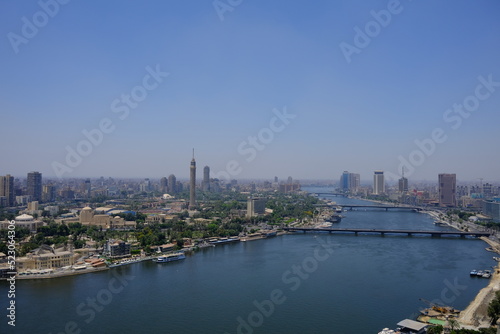 Luftaufnahme Kairo Ausblick Stadt