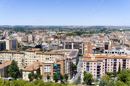 View of Lleida from Castell del Rey photo