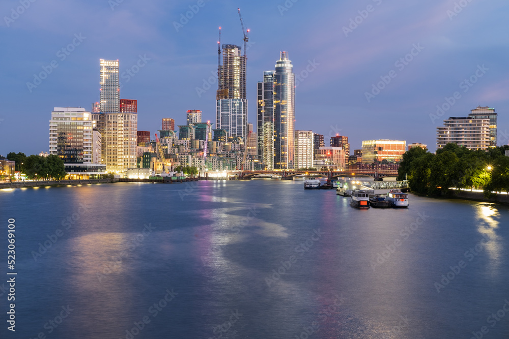 Fototapeta premium city skyline of London