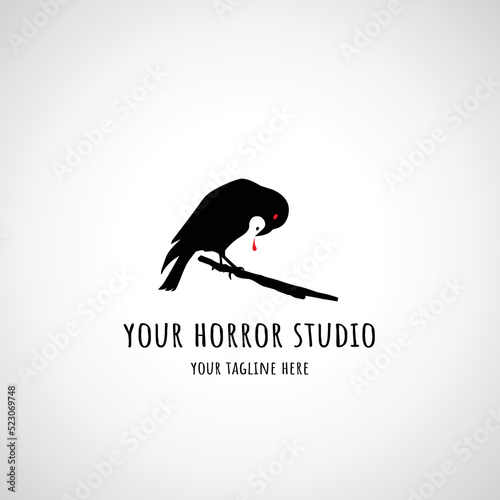 The scary crow logo