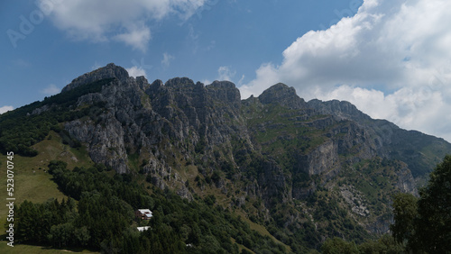 mountain landscape with sky Lecco