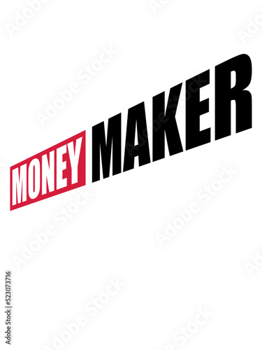 Unternehmer Money Maker Logo 