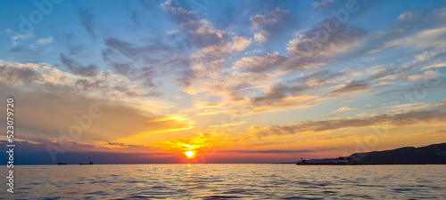 Sonnenuntergang am Meer