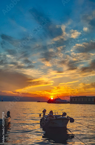 Sonnenuntergang am Meer