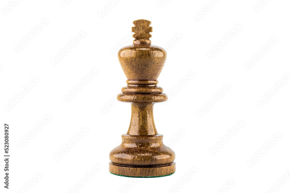 chess figure on white background chess figure on white background