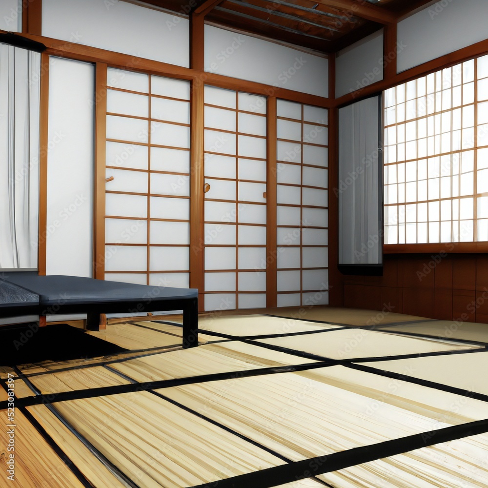 Traditional Japanese Room Interior