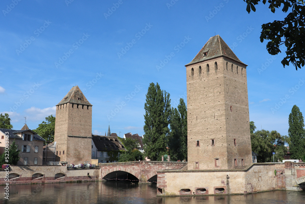 Alsace - Strasbourg - Petite France - Ponts couverts
