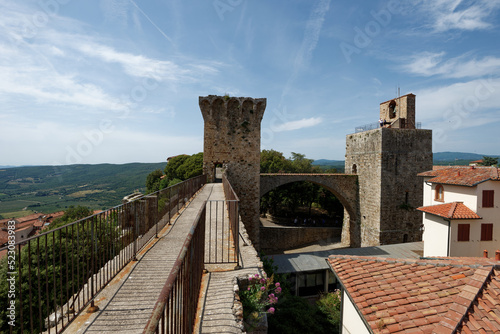 Принти на полотні Italien - Toskana - Massa Marittima - Torre del Candeliere