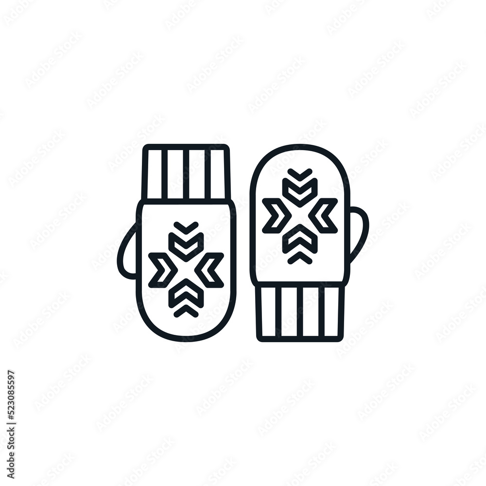 Knitted mittens icon. Gloves with embroidery. Winter, New Year and Christmas concept.
Can be used in social media, typographic and web design. Vector illustration isolated on white background. Knitted mittens icon. Gloves with embroidery. Winter, New Year and Christmas concept.
Can be used in social media, typographic and web design. Vector illustration isolated on white background.