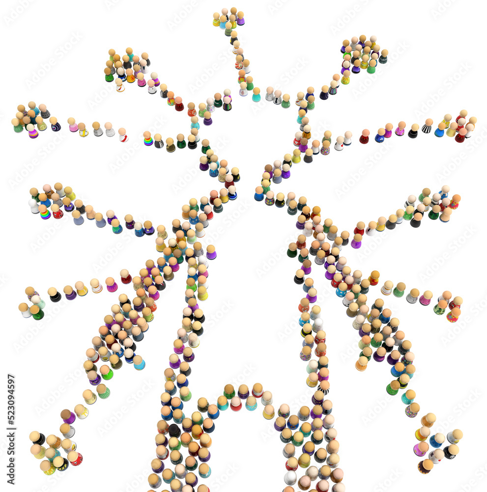 Cartoon Crowd Figure, Source Focus Groups Cartoon Crowd Figure, Source Focus Groups