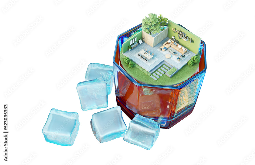 Interior and architectural work in coffee mugs on a transparent background Interior and architectural work in coffee mugs on a transparent background