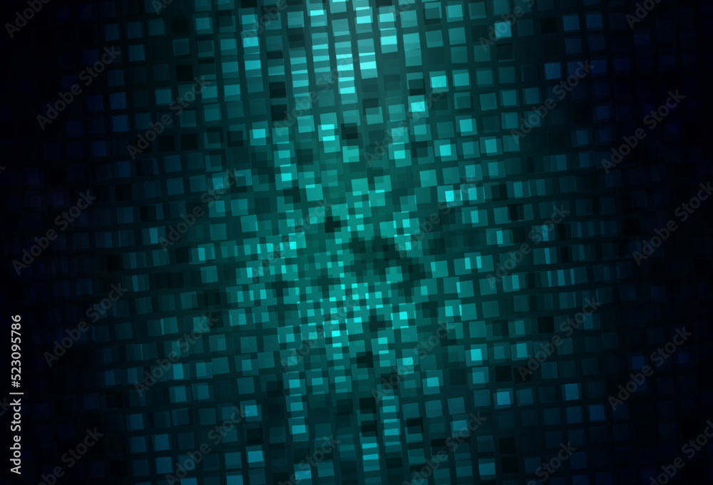 Dark Green vector texture in rectangular style. Dark Green vector texture in rectangular style.