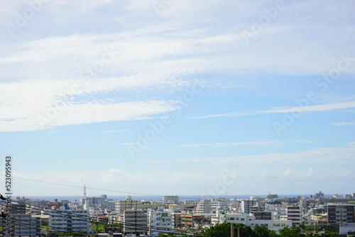 City scape of Naha in Okinawa, japan - 日本 沖縄 那覇の街並み 