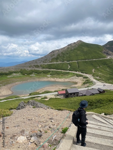 風景　山