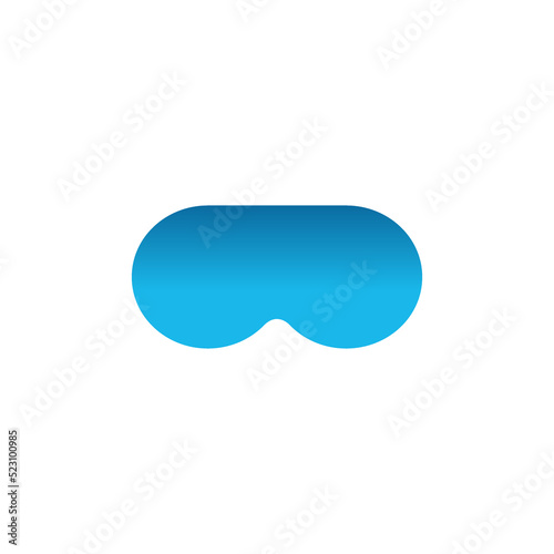 Sleeping mask Logo Template vector symbol