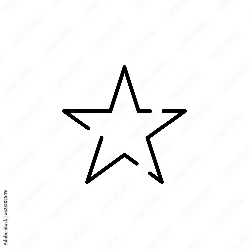 Stars, Night Dotted Line Icon Vector Illustration Logo Template. Suitable For Many Purposes. Stars, Night Dotted Line Icon Vector Illustration Logo Template. Suitable For Many Purposes.