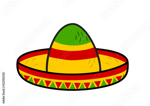 メキシコの帽子