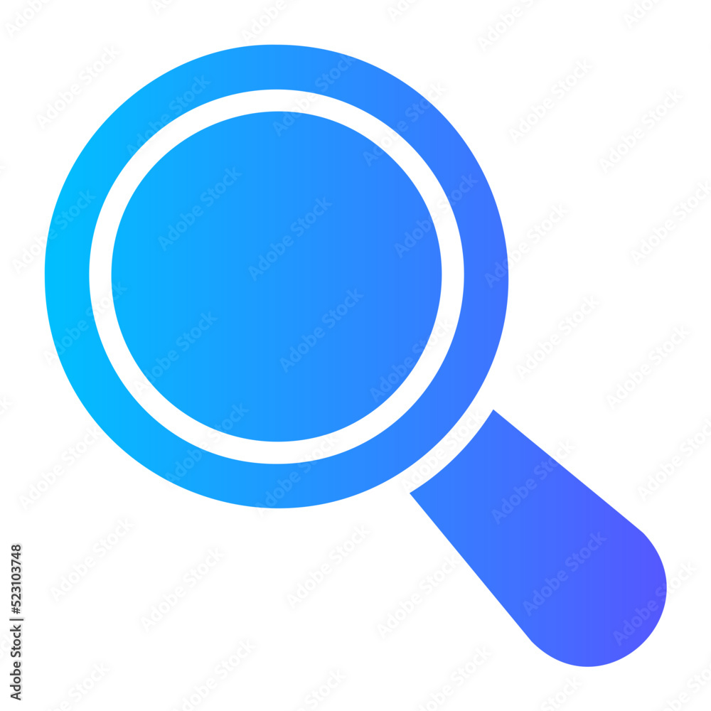 magnifying glass gradient icon magnifying glass gradient icon