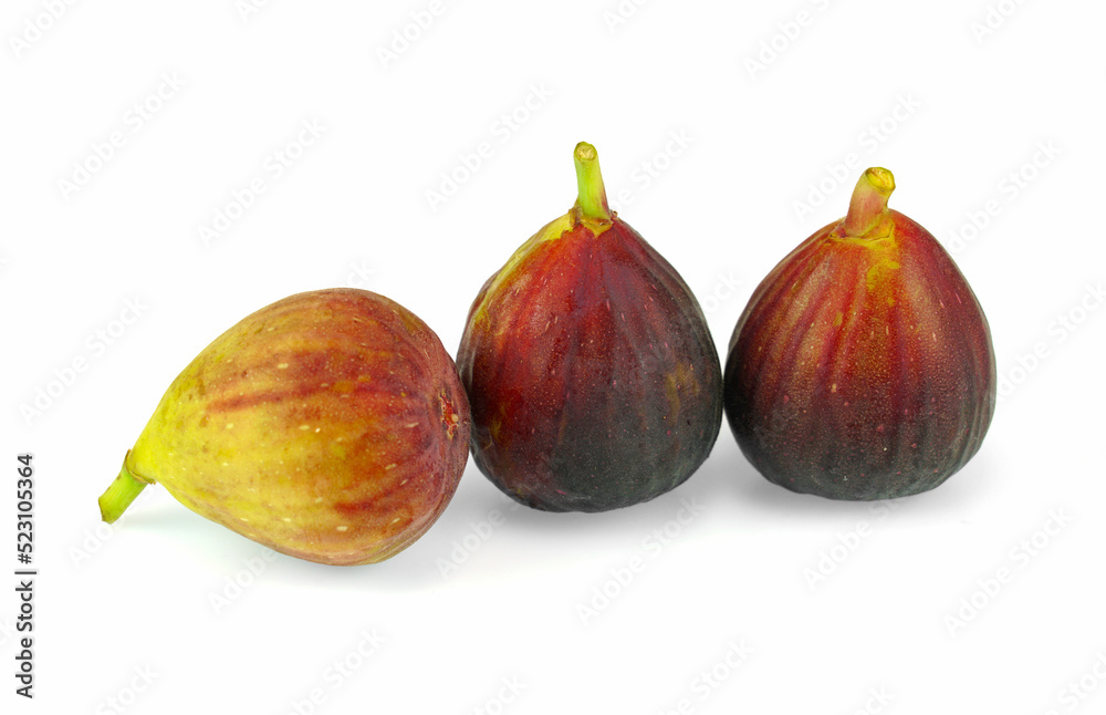 Fresh fig fruit isolated on white background Fresh fig fruit isolated on white background