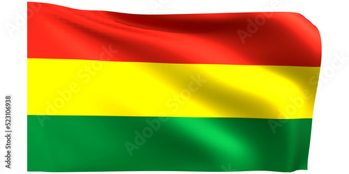 Free Download Flag of Bolivia 3d render. - GFXLoad