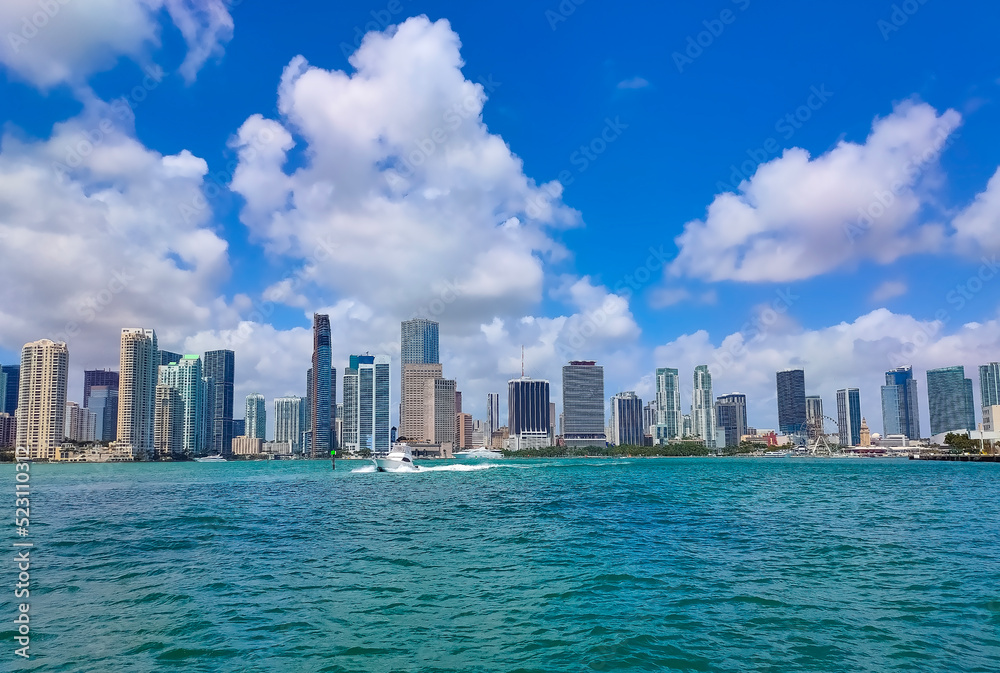 Bayside Marina in Miami, Florida USA Bayside Marina in Miami, Florida USA