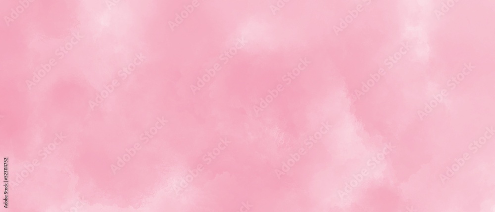 Pink Watercolor abstract texture rectangle background