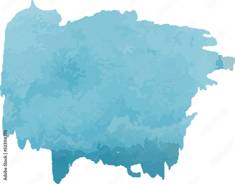 Fototapeta premium Watercolor geometric shapes