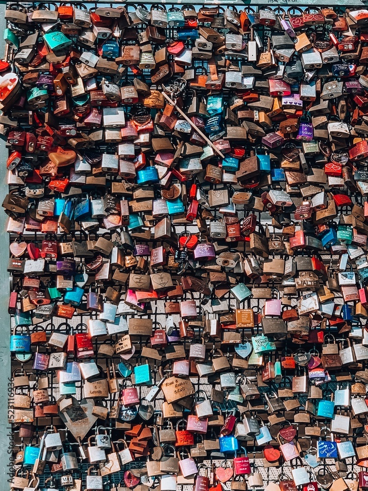 Fototapeta premium Locks in Cologne 