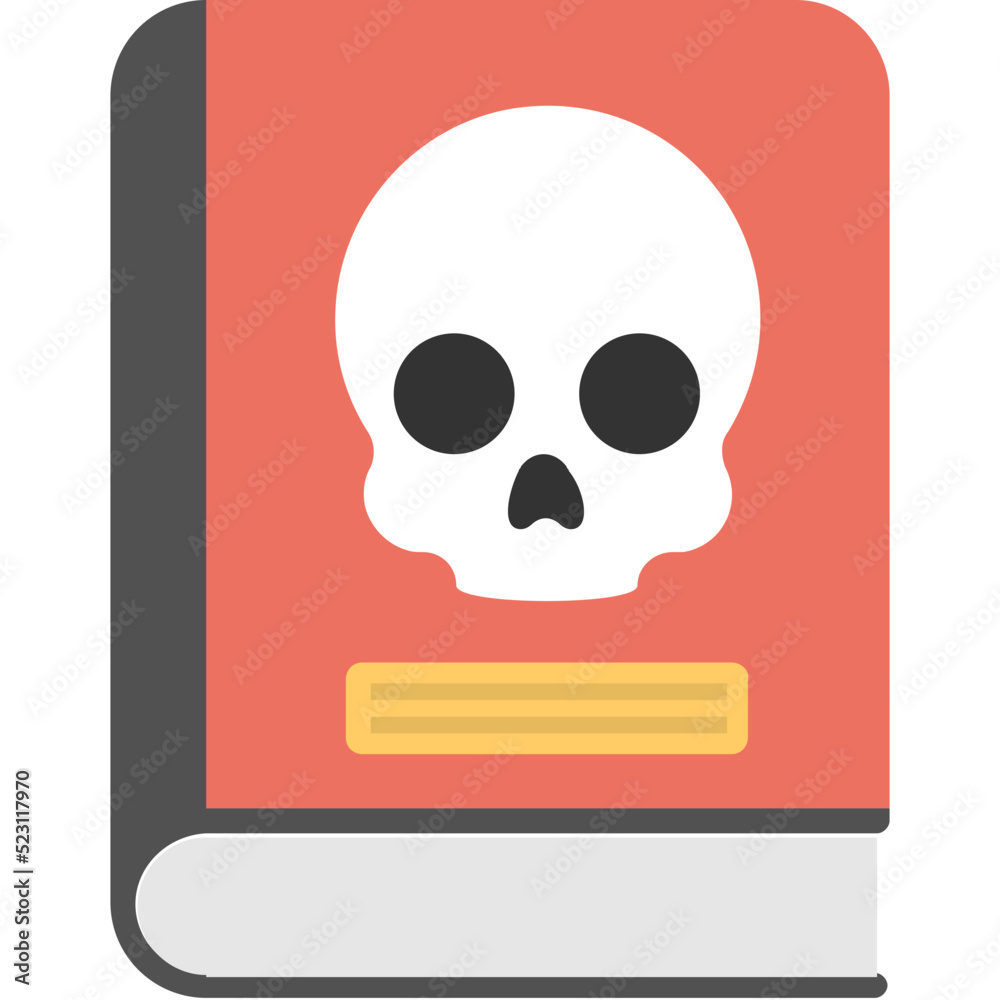 Witch Spell Book Flat Icons Witch Spell Book Flat Icons