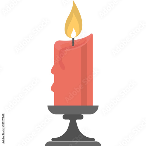 Candle Flat Icons