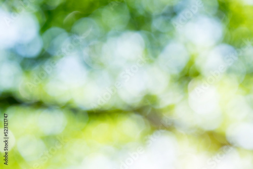 Natural bokeh and background blur