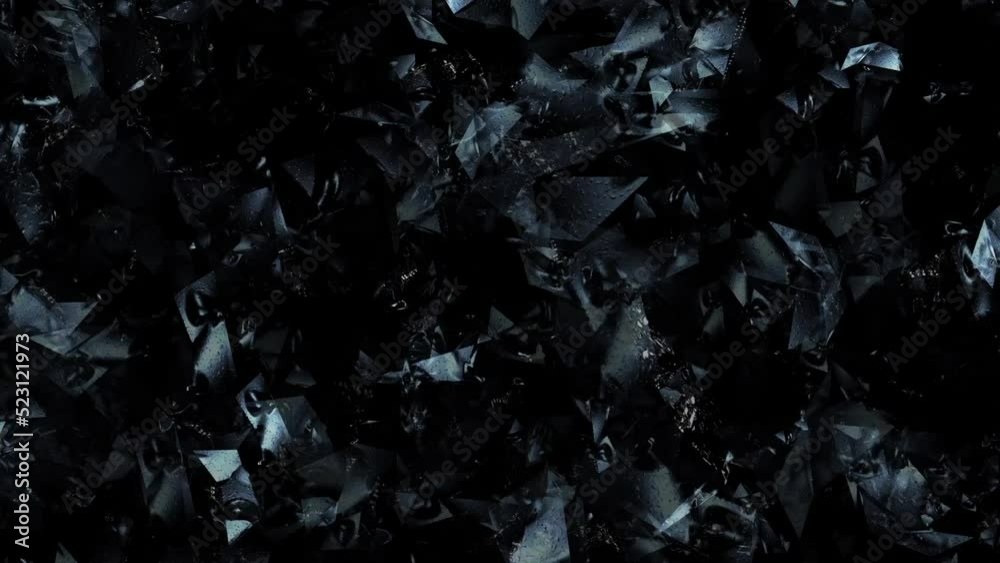 Super Slow Motion Shot of Real Glass Break Isolated on Black Background. Super Slow Motion Shot of Real Glass Break Isolated on Black Background.