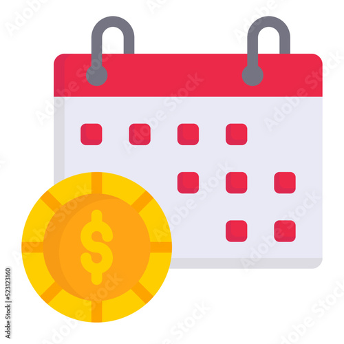 payment day flat icon