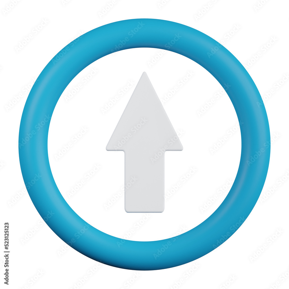 3D Up Arrow 3D Up Arrow