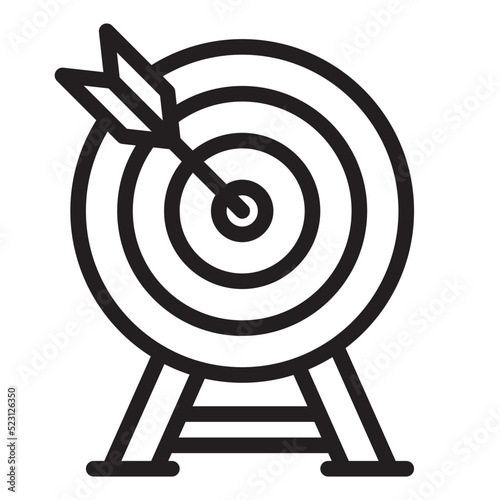 target line icon