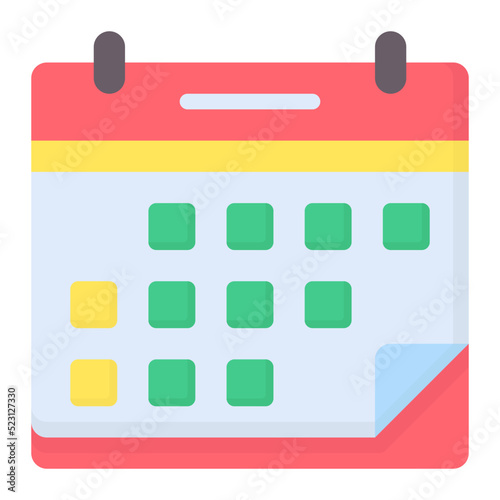 calendar flat icon