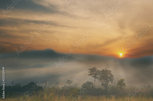sunrise in the mountains © Baifran I LOVE U