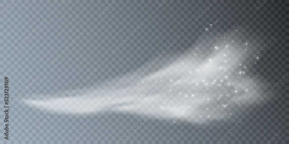 Fototapeta premium Wind texture, couple with many light effects. Vecto