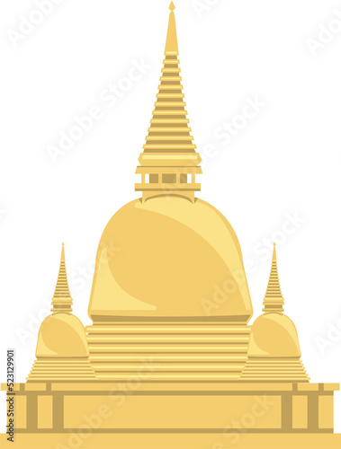 Temple of the Emerald Buddha or Wat Phra Kaew is a temple in the grand palace of Bangkok, Thailand.It consists of many detailed architecture such as golden pagoda, castle, temple etc.