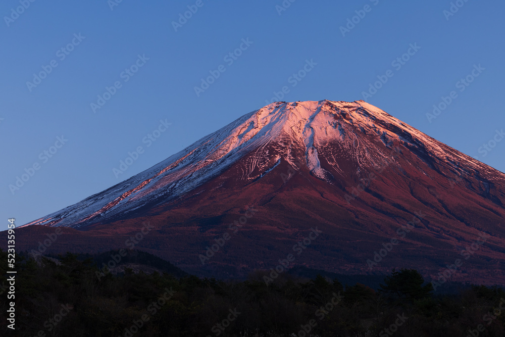 富士ヶ嶺からの富士山