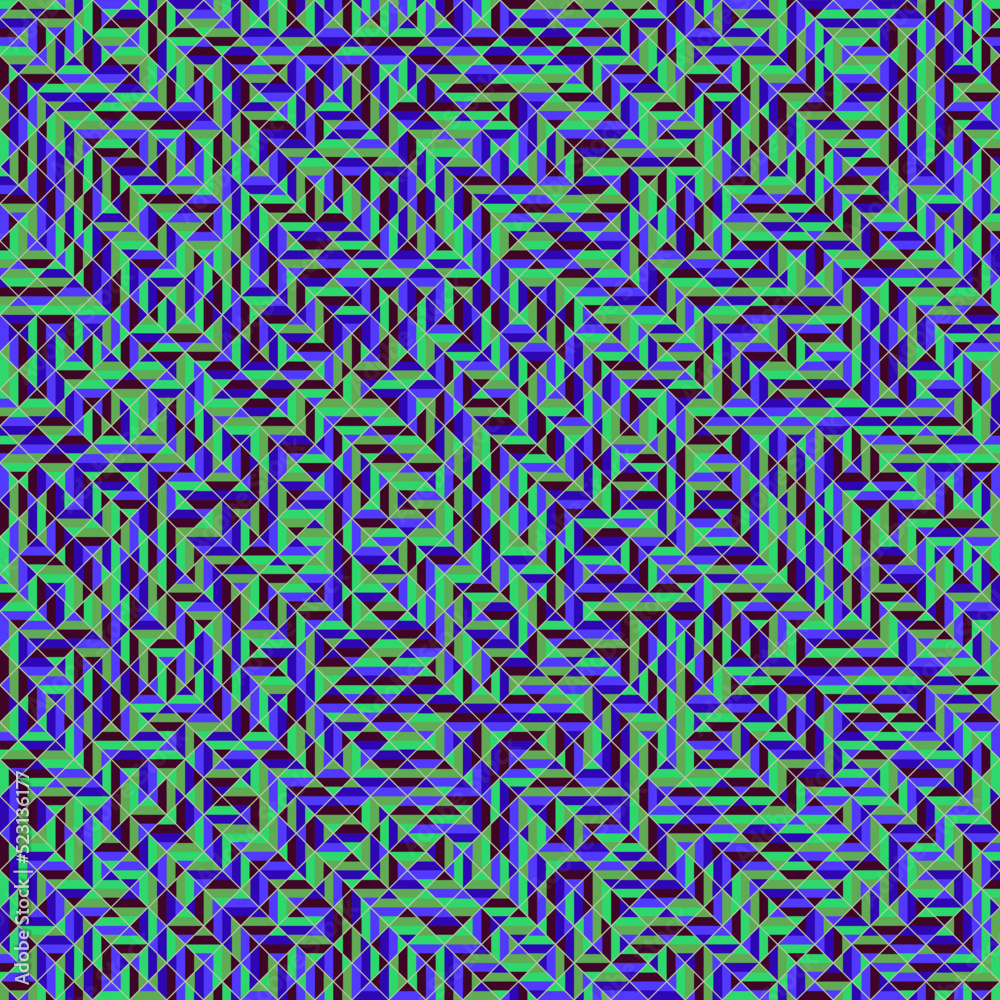 Color Rhombus tile tessellation pattern illustration Color Rhombus tile tessellation pattern illustration