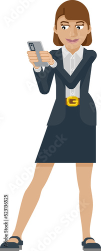 A confident business woman ...