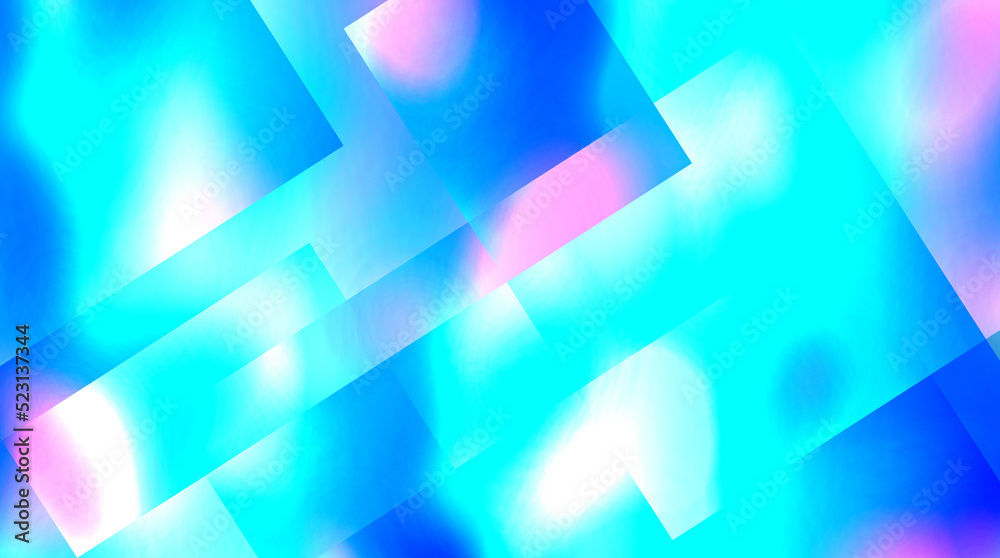 Obraz premium Blue abstract background. Blue dynamic shape background 