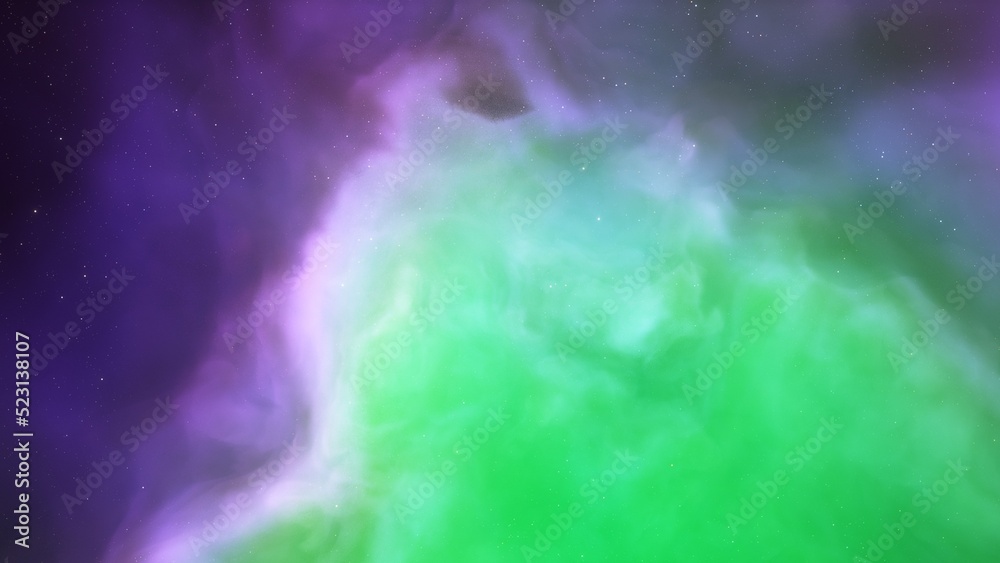 Fototapeta premium nebula gas cloud in deep outer space