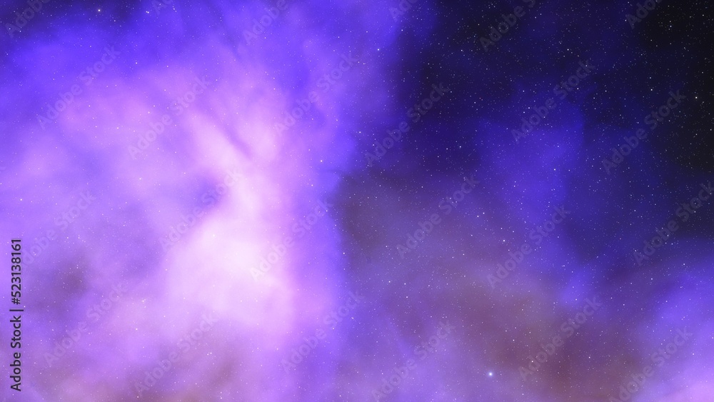 Cosmic background with a blue purple nebula and stars
Cosmic background with a blue purple nebula and stars