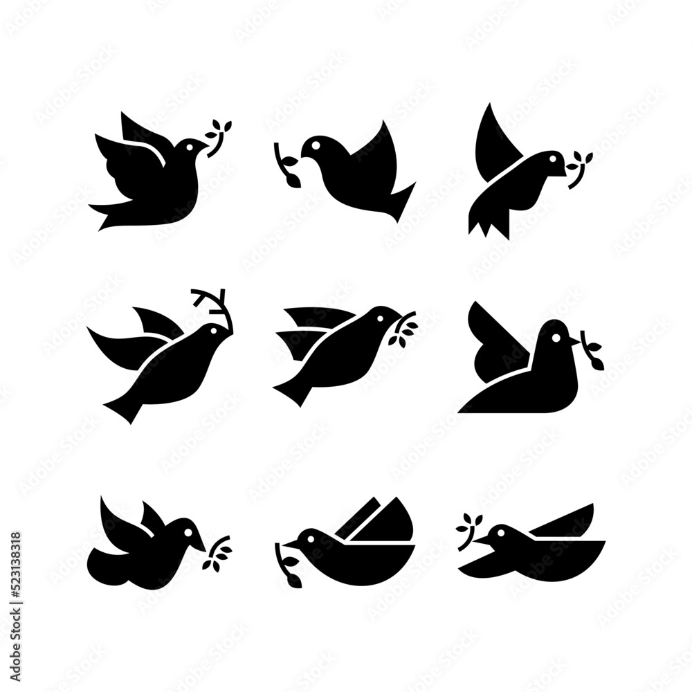 dove icon or logo isolated sign symbol vector illustration - high quality black style vector icons
dove icon or logo isolated sign symbol vector illustration - high quality black style vector icons