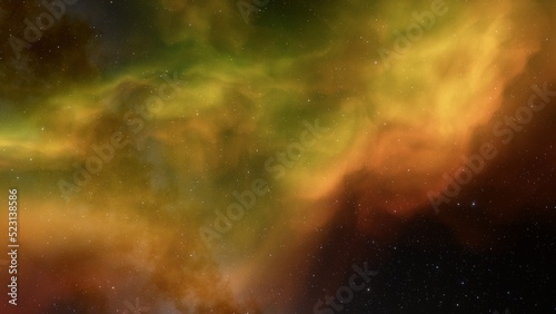 bright nebula  nebula in space  majestic red-purple nebula  beautiful space background 3D render 