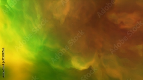 Deep space nebula with stars. Bright and vibrant Multicolor Starfield Infinite space outer space background with nebulas and stars. Star clusters, nebula outer space background 3d render 